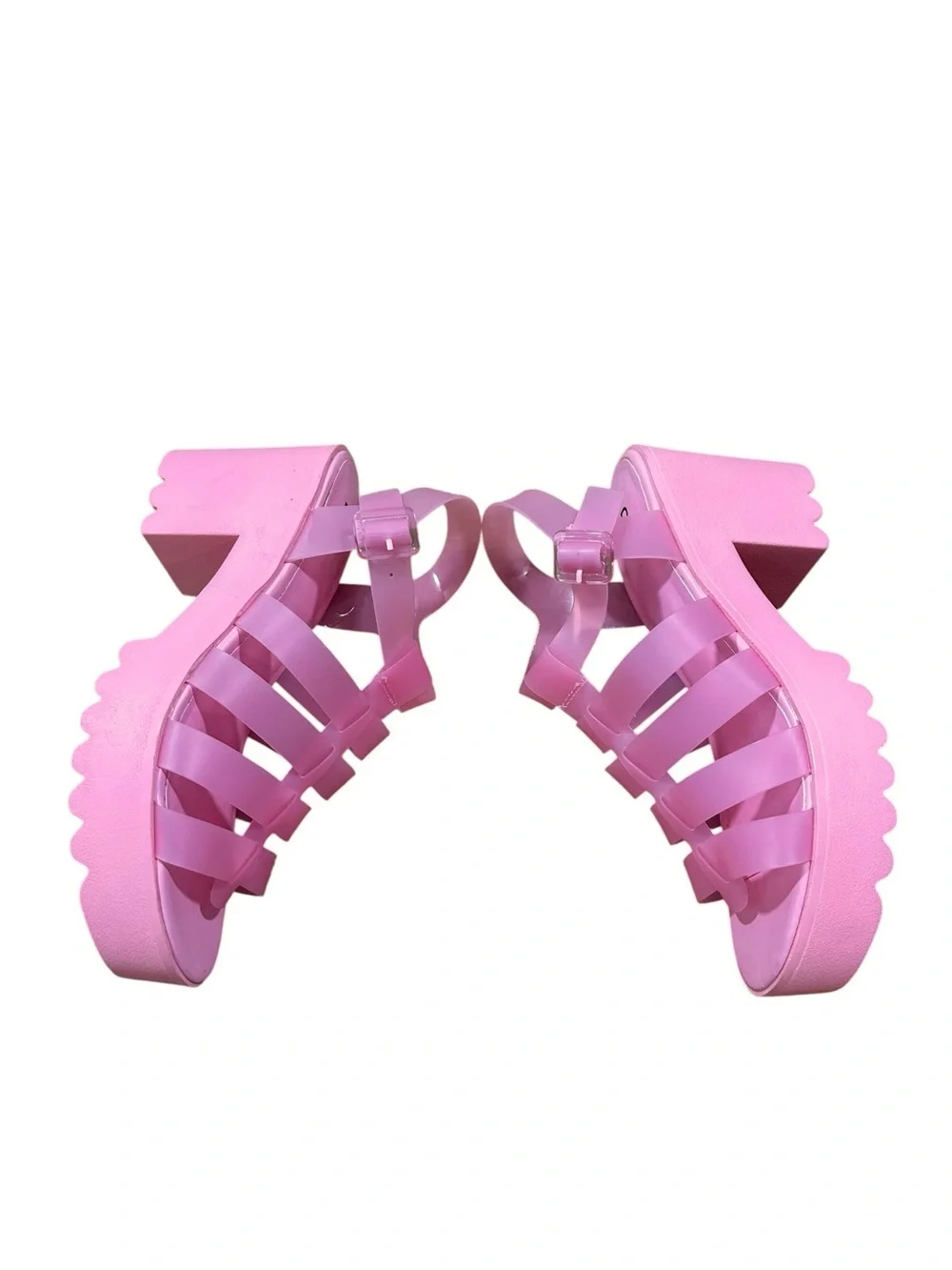 BP Chunky Platform Pink Sandals